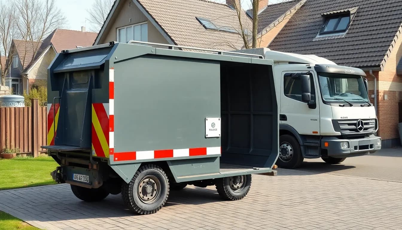 Container eller afhentning – hvad er billigst og nemmest?