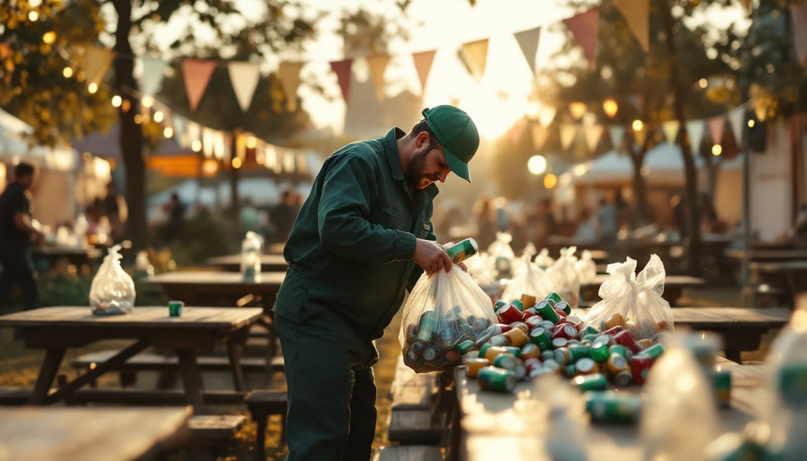 Oprydning efter event, fest og arrangement - vi tager det hele