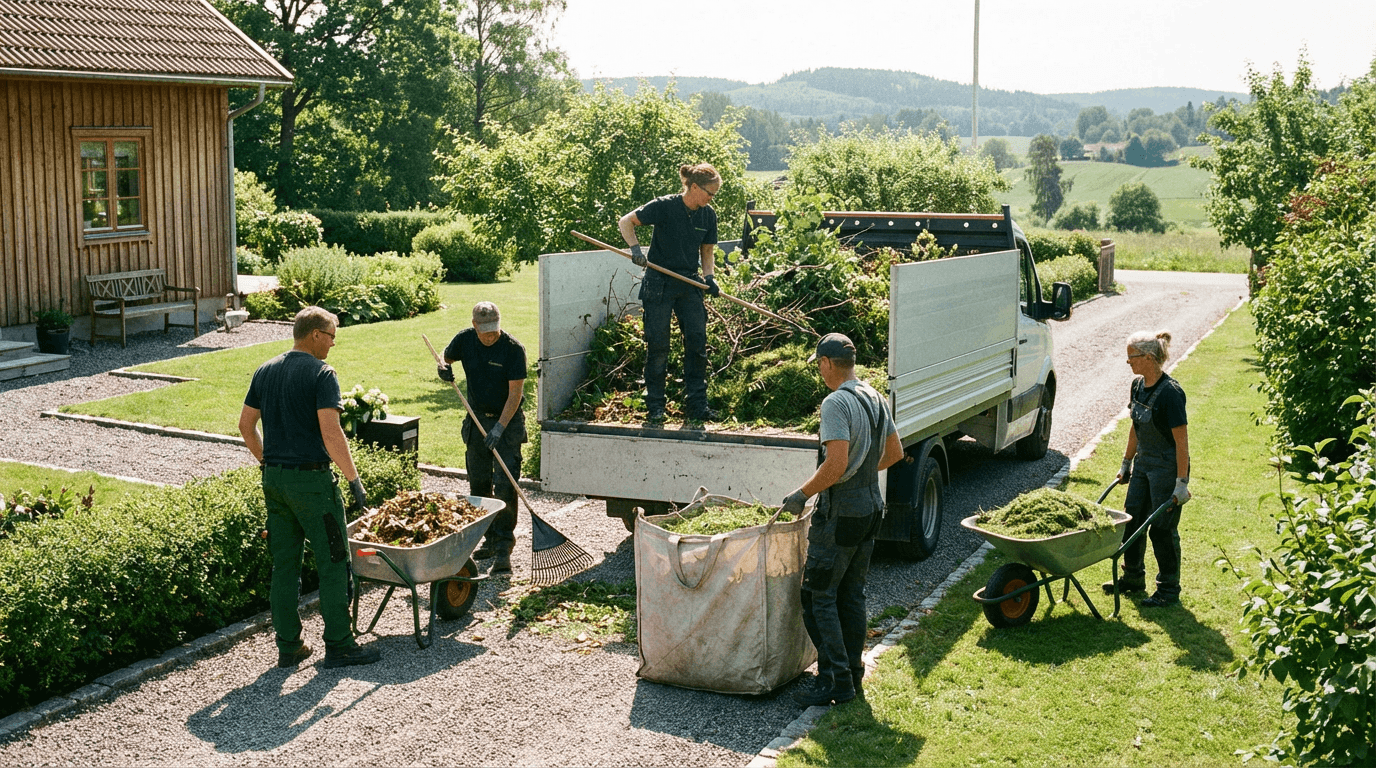 Haveaffald i Hundested